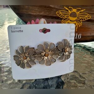 On Trend Floral Barrette